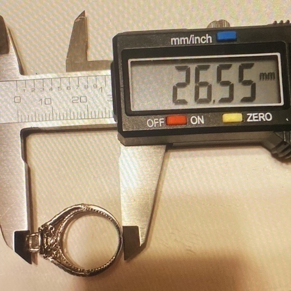 Dimond ring, solid gold beautiful anniversary wedding proposal gift - Picture 6 of 11